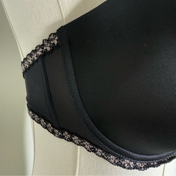 B.Tempt’d by Wacoal Faithfully Yours Strapless Bra – Black 36C - Picture 3 of 6